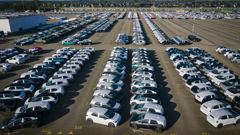 Giełda samochodowa w Holandii